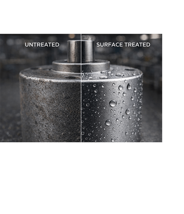 Kechen micro motor surface treatment corrosion resistance comparison test