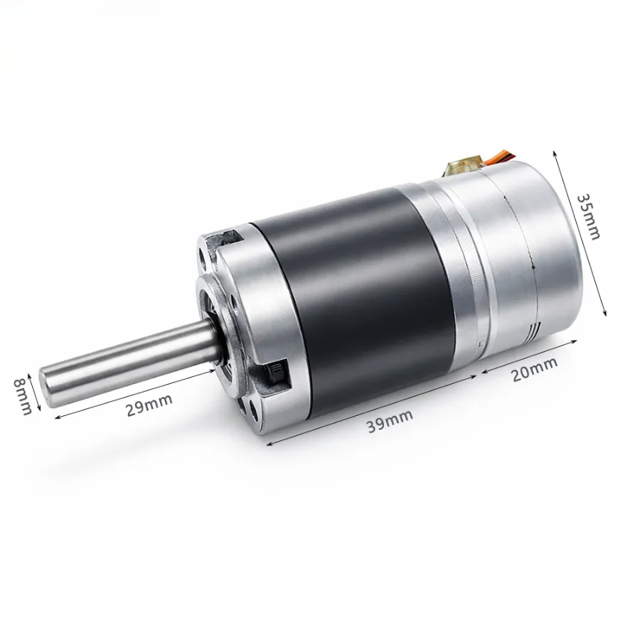 KC-GMP36-35BY 35mm planetary geared stepper motor 59mm body length dimension details. Kechen Motor